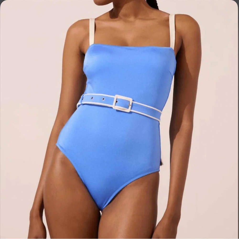 Paolita one piece belted swimsuit
